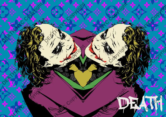 Deatht1376 45X32Cm Joker (Edition Of 100) (2023) Art Print