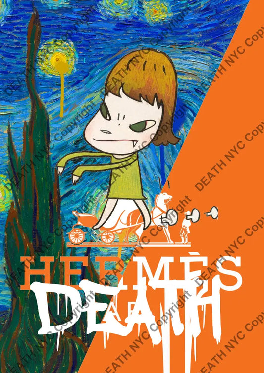 Deatht1707 45X32Cm Cute (Edition Of 100) (2023) Art Print