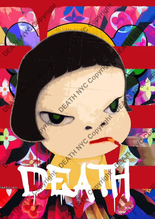 ’DEATHT1717’’ 45x32cm cute (Edition of 100) (2023) Art Print