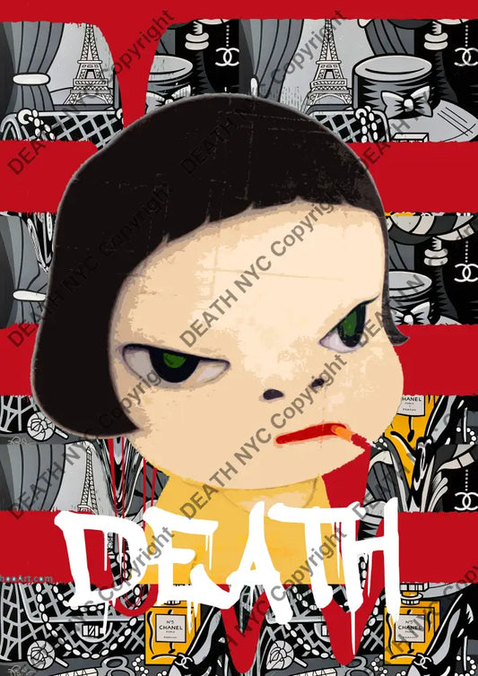 ’DEATHT1718’’ 45x32cm cute (Edition of 100) (2023) Art Print