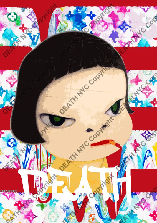 ’DEATHT1720’’ 45x32cm cute (Edition of 100) (2023) Art Print