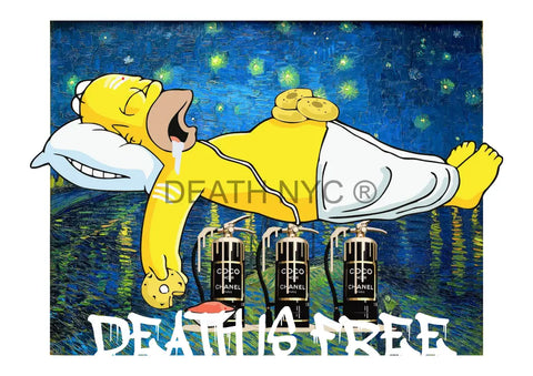 Deatht1724 45X32Cm Simpson (Edition Of 100) (2023) Art Print