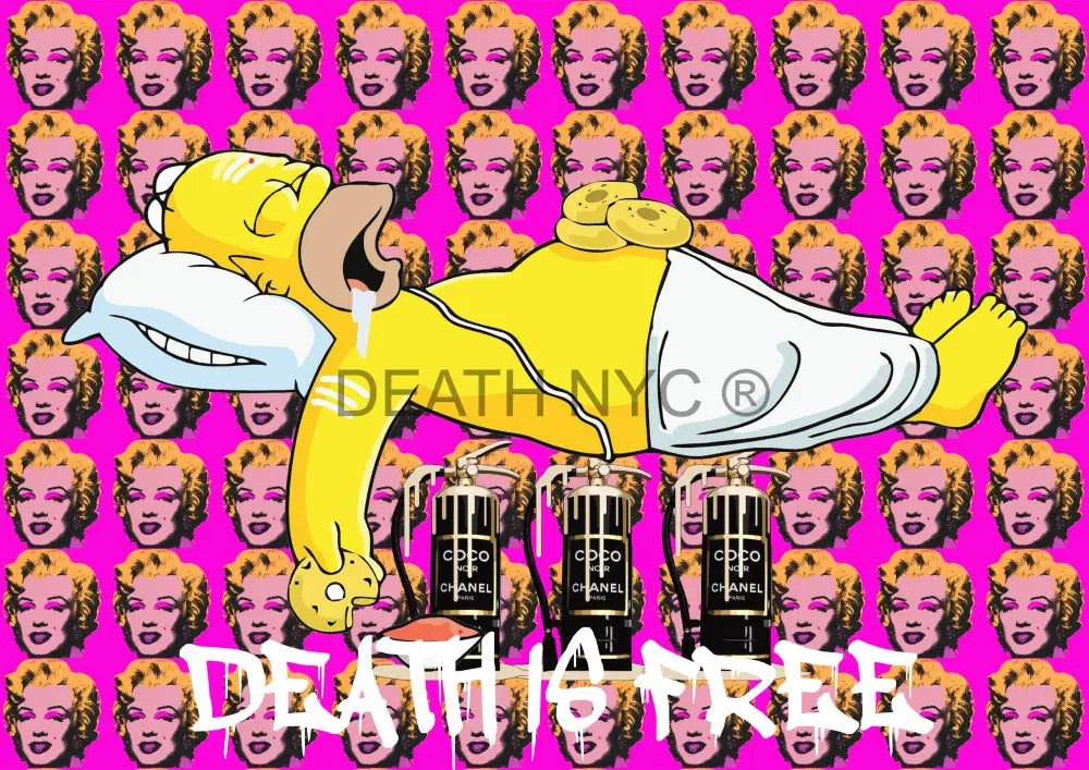 Deatht1726 45X32Cm Simpson (Edition Of 100) (2023) Art Print