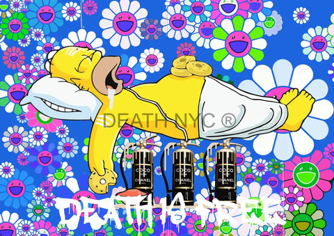 Deatht1728 45X32Cm Simpson (Edition Of 100) (2023) Art Print