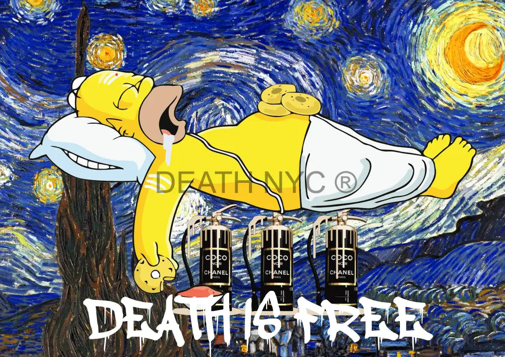 Deatht1729 45X32Cm Simpson (Edition Of 100) (2023) Art Print