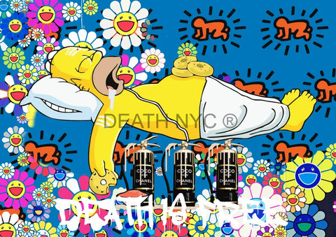 Deatht1730 45X32Cm Simpson (Edition Of 100) (2023) Art Print