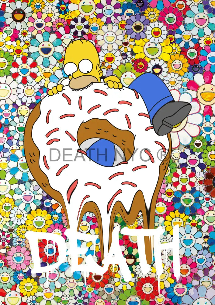 Deatht1733 45X32Cm Simpson (Edition Of 100) (2023) Art Print