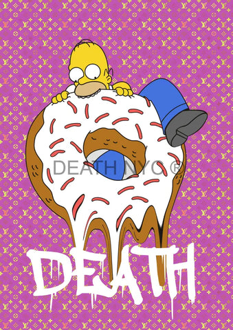 Deatht1735 45X32Cm Simpson (Edition Of 100) (2023) Art Print