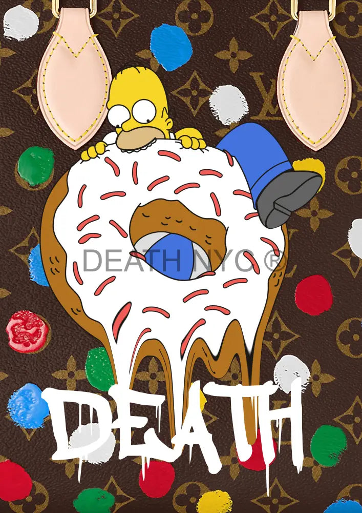 Deatht1737 45X32Cm Simpson (Edition Of 100) (2023) Art Print