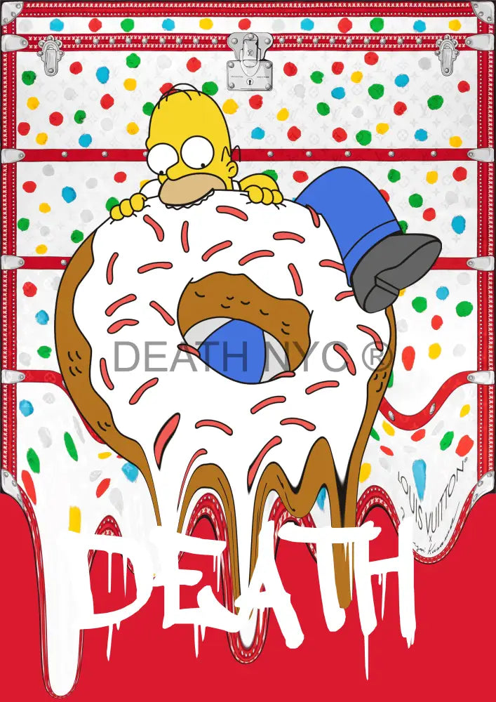 Deatht1738 45X32Cm Simpson (Edition Of 100) (2023) Art Print