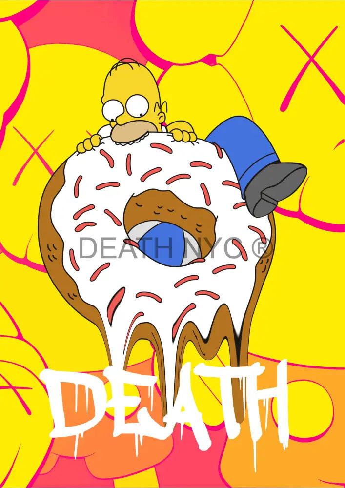 Deatht1740 45X32Cm Simpson (Edition Of 100) (2023) Art Print