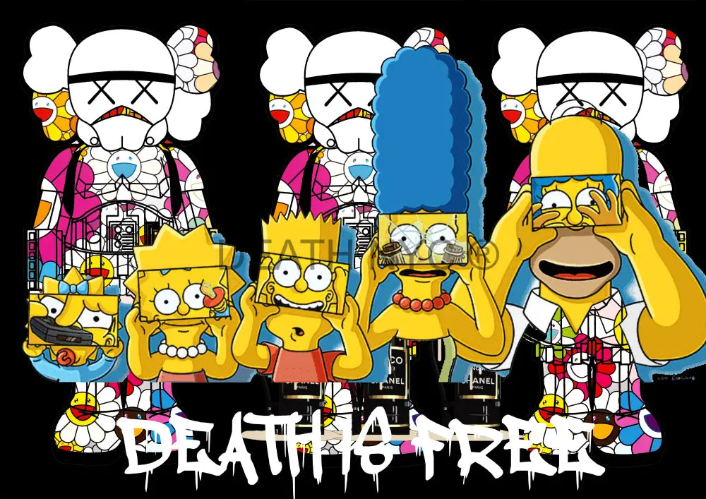 Deatht1758 45X32Cm Simpson (Edition Of 100) (2023) Art Print