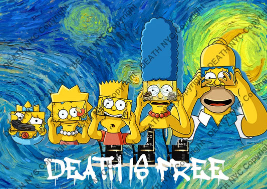Deatht1760 45X32Cm Simpson (Edition Of 100) (2023) Art Print