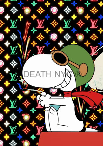 Deatht1901 45X32Cm Snoopy (Edition Of 100) (2023) Art Print