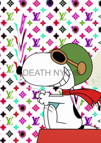 Deatht1902 45X32Cm Snoopy (Edition Of 100) (2023) Art Print