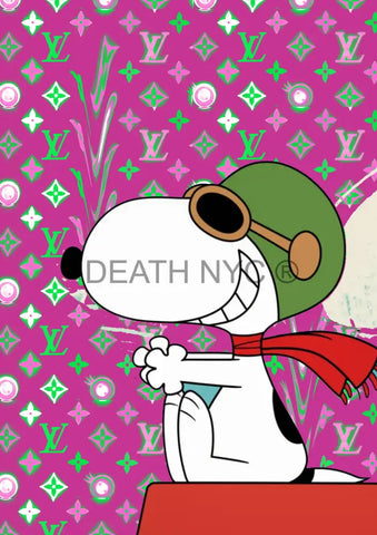 Deatht1903 45X32Cm Snoopy (Edition Of 100) (2023) Art Print