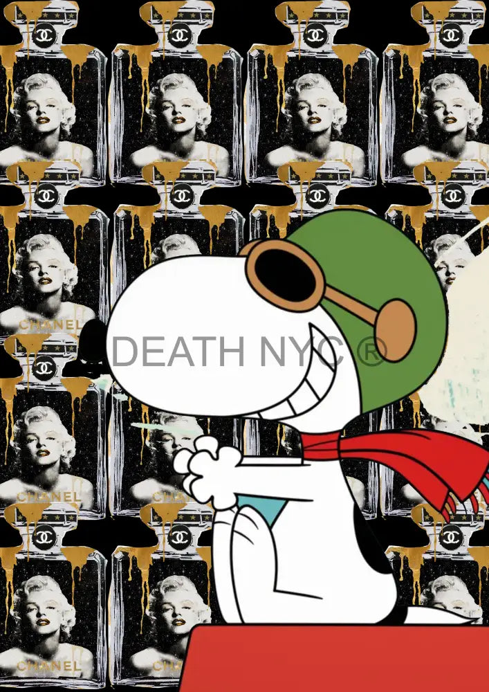 Deatht1904 45X32Cm Snoopy (Edition Of 100) (2023) Art Print