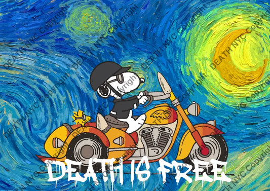 Deatht1916 45X32Cm Snoopy (Edition Of 100) (2023) Art Print