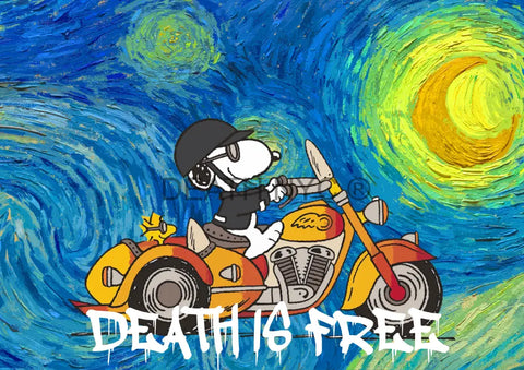 Deatht1916 45X32Cm Snoopy (Edition Of 100) (2023) Art Print