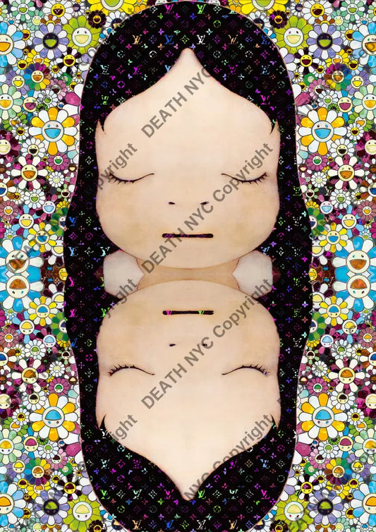 ’DEATHT1980’’ 45x32cm cute (Edition of 100) (2023) Art Print