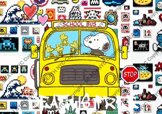 Deatht2002 45X32Cm Snoopy (Edition Of 100) (2023) Art Print