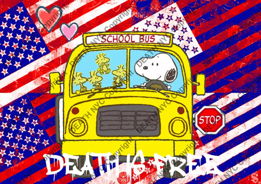Deatht2003 45X32Cm Snoopy (Edition Of 100) (2023) Art Print