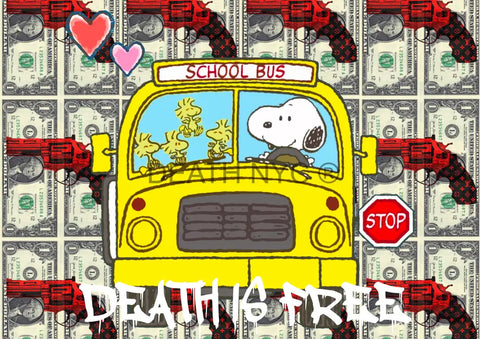 Deatht2004 45X32Cm Snoopy (Edition Of 100) (2023) Art Print