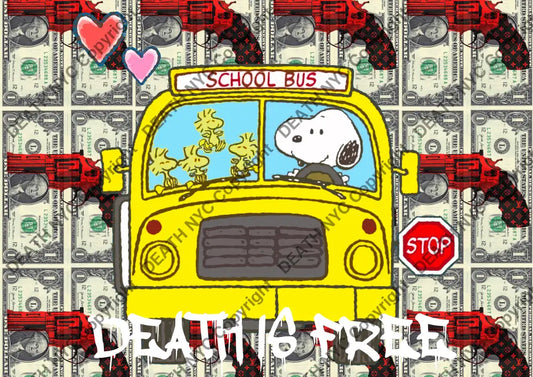 Deatht2004 45X32Cm Snoopy (Edition Of 100) (2023) Art Print
