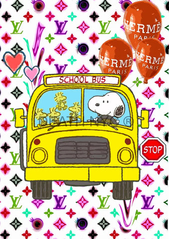 Deatht2008 45X32Cm Snoopy (Edition Of 100) (2023) Art Print