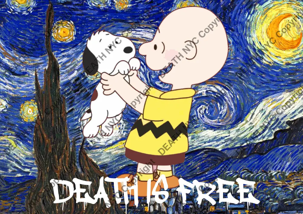 Deatht2047 45X32Cm Snoopy (Edition Of 100) (2023) Art Print