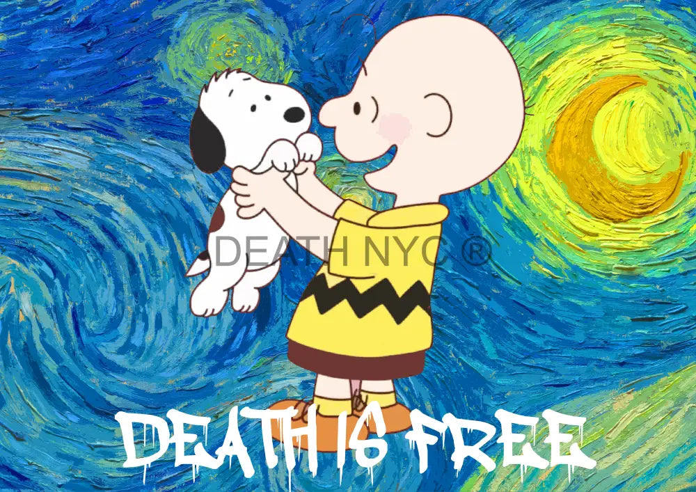 Deatht2048 45X32Cm Snoopy (Edition Of 100) (2023) Art Print