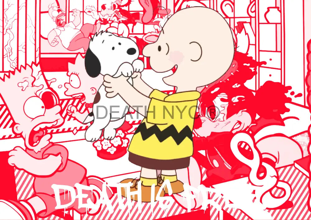 Deatht2049 45X32Cm Snoopy (Edition Of 100) (2023) Art Print