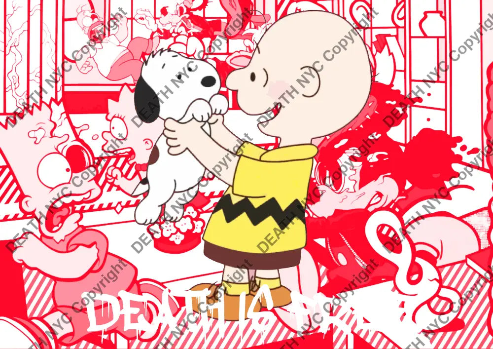 Deatht2049 45X32Cm Snoopy (Edition Of 100) (2023) Art Print