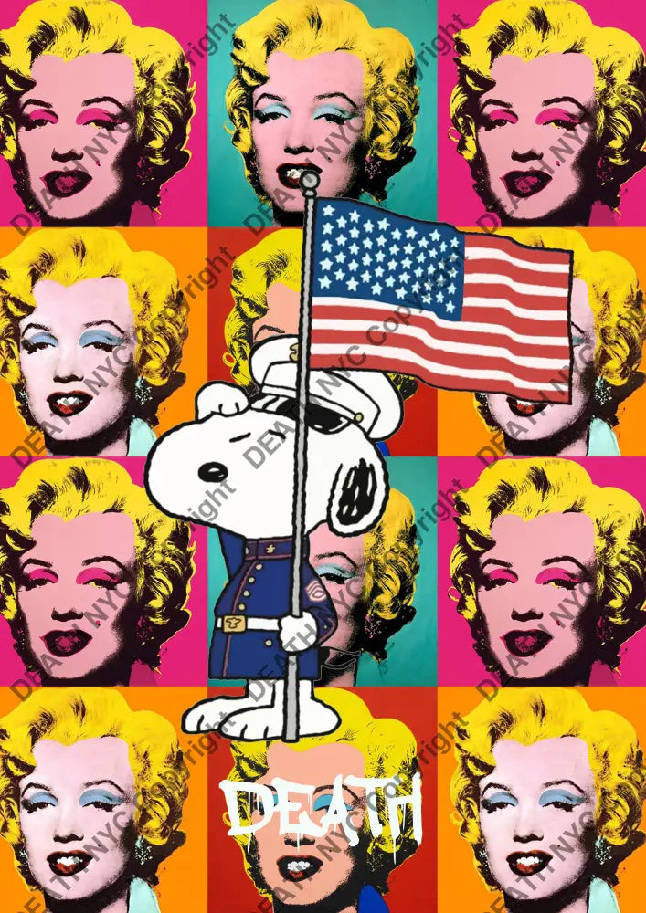 Deatht216 45X32Cm Snoopy (Edition Of 100) (2023) Art Print