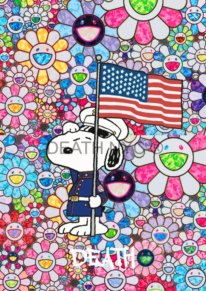 Deatht219 45X32Cm Snoopy (Edition Of 100) (2023) Art Print