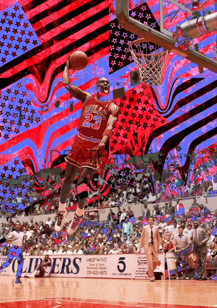 Deatht2355 45X32Cm Mj Jordan (Edition Of 100) (2023) Art Print