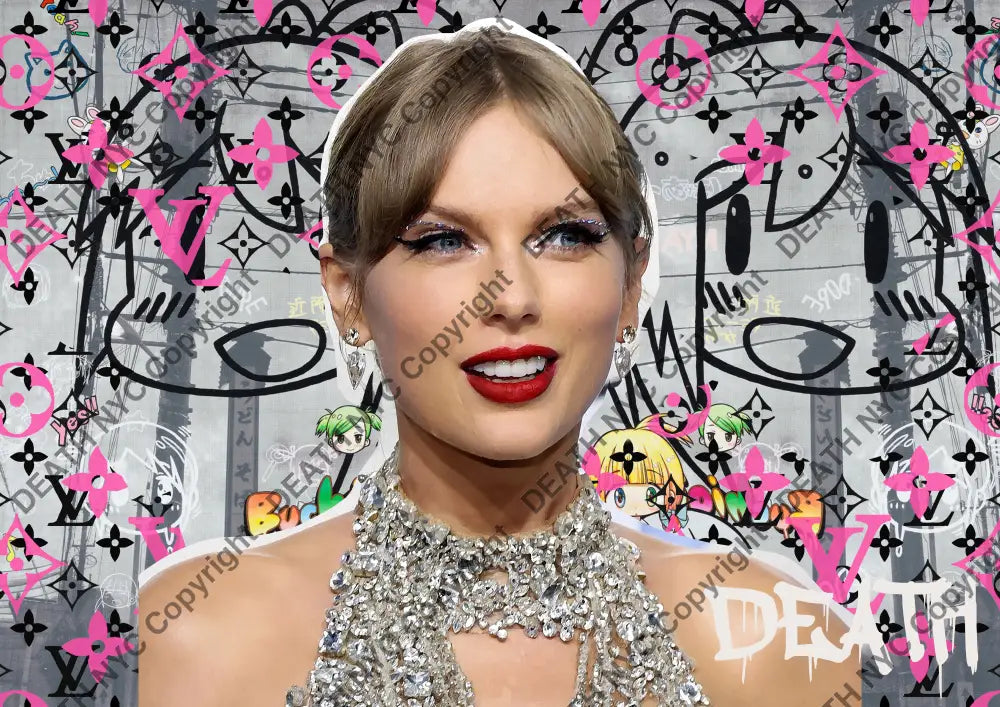 Deatht236 45X32Cm Taylor Swift (Edition Of 100) (2023) Art Print