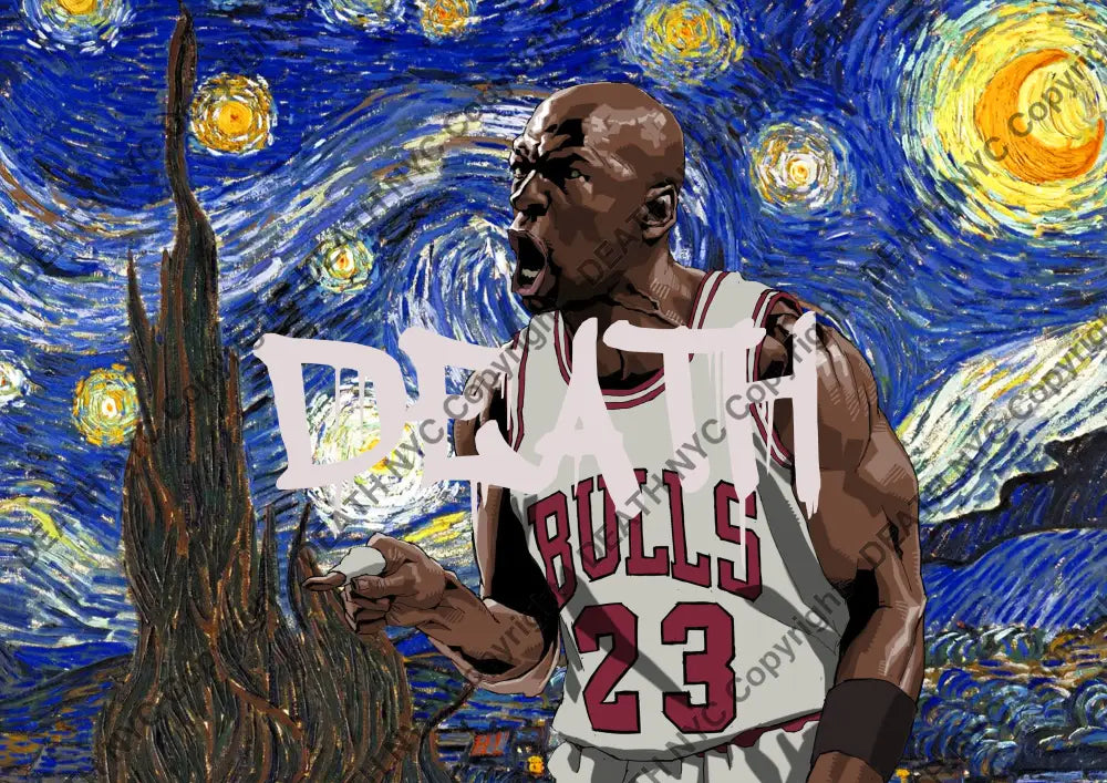 Deatht2395 45X32Cm Mj Jordan (Edition Of 100) (2023) Art Print