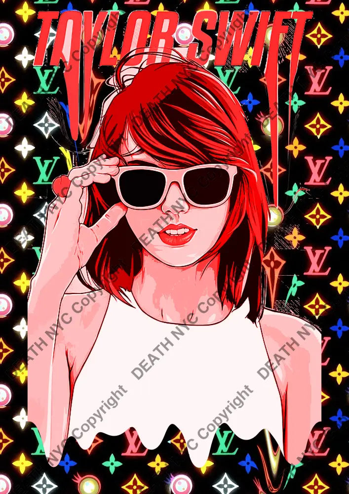 Deatht2411 45X32Cm Taylor Swift (Edition Of 100) (2023) Art Print