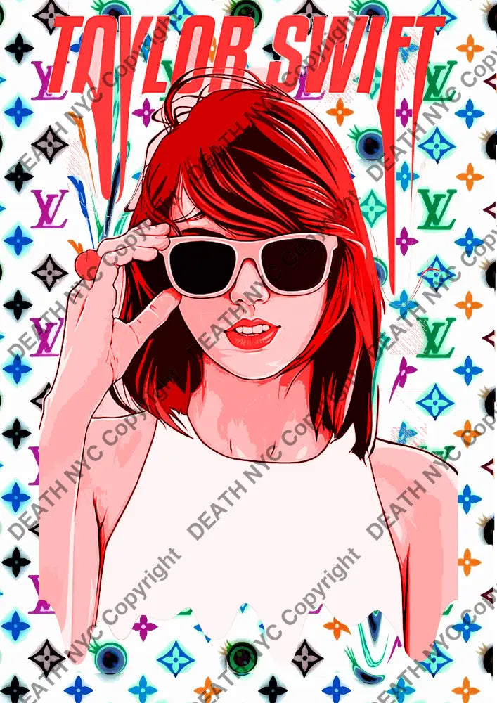 Deatht2412 45X32Cm Taylor Swift (Edition Of 100) (2023) Art Print