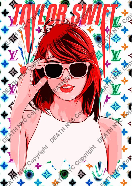 Deatht2412 45X32Cm Taylor Swift (Edition Of 100) (2023) Art Print