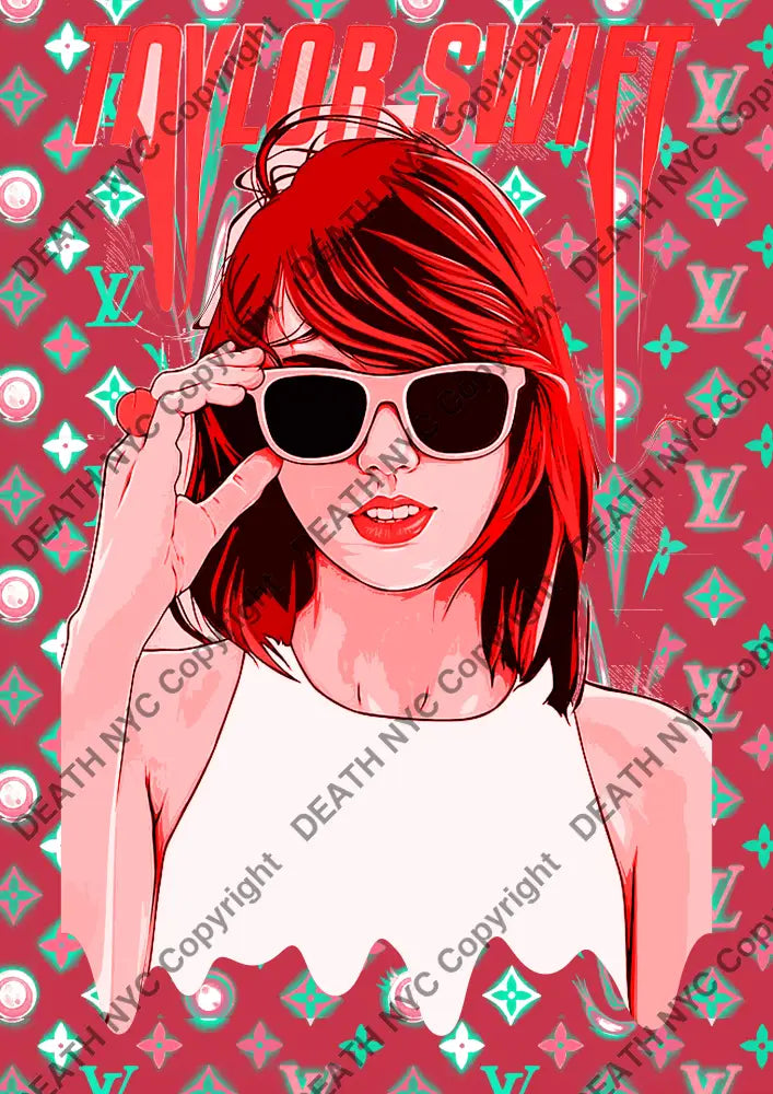 Deatht2413 45X32Cm Taylor Swift (Edition Of 100) (2023) Art Print