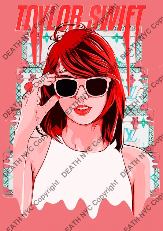 Deatht2415 45X32Cm Taylor Swift (Edition Of 100) (2023) Art Print