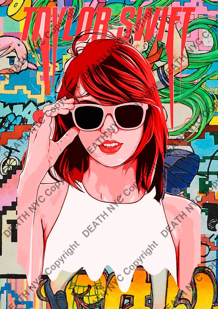Deatht2419 45X32Cm Taylor Swift (Edition Of 100) (2023) Art Print