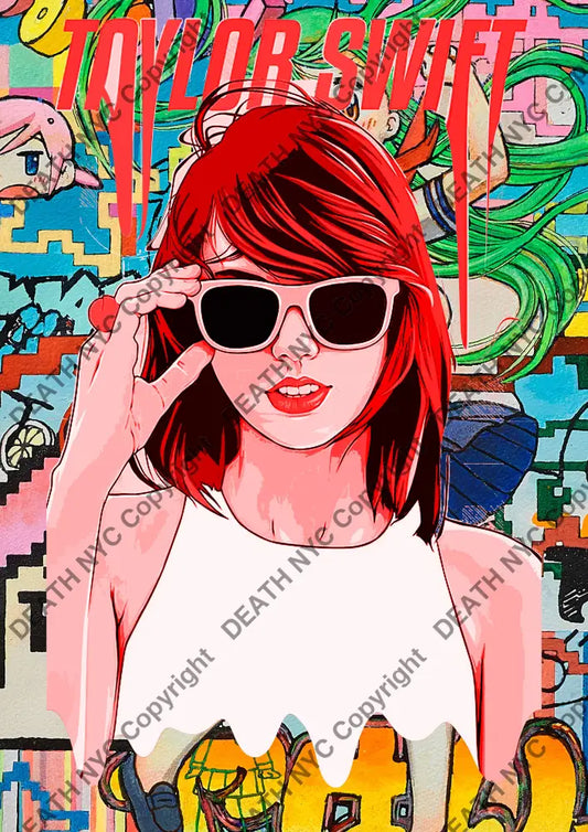 Deatht2419 45X32Cm Taylor Swift (Edition Of 100) (2023) Art Print