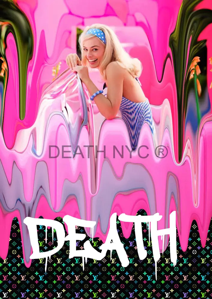 Deatht2492 45X32Cm Barbie (Edition Of 100) (2023) Art Print