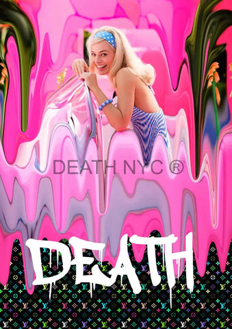 Deatht2492 45X32Cm Barbie (Edition Of 100) (2023) Art Print