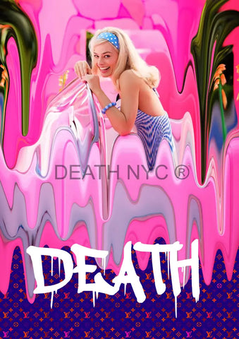 Deatht2494 45X32Cm Barbie (Edition Of 100) (2023) Art Print