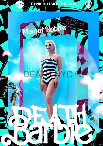 Deatht2498 45X32Cm Barbie (Edition Of 100) (2023) Art Print