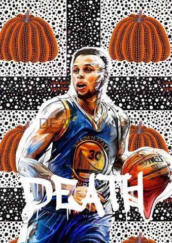 Deatht2652 45X32Cm Nba (Edition Of 100) (2023) Art Print